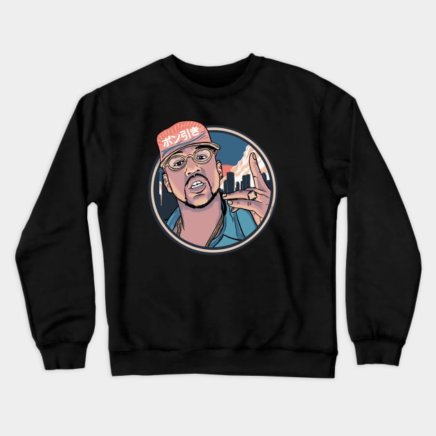 Long Live The Pimp Crewneck Sweatshirt by Jones Factory